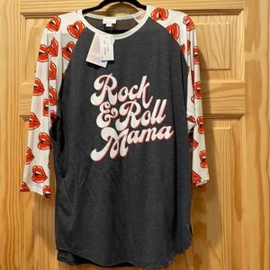 Baseball style tee.